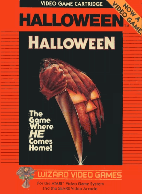 Halloween box art for Atari 2600